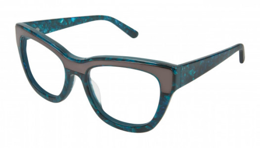 L.A.M.B. LA027 Eyeglasses, Teal (TEA)