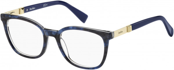 Max Mara MM 1302 Eyeglasses, 0XP8 Blush Havana Blue