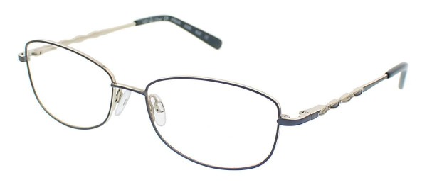 ClearVision MORGAN Eyeglasses, Azure Blue