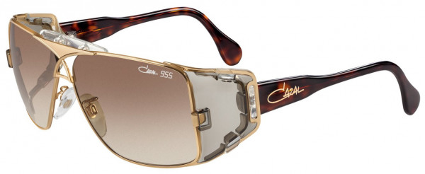 Cazal Cazal Legends 955 Sunglasses, 097 Gold/Brown Gradient Lenses