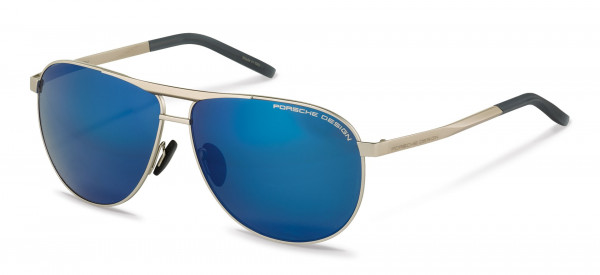 Porsche Design P8642 Sunglasses, D gunmetal (dark blue mirrored)