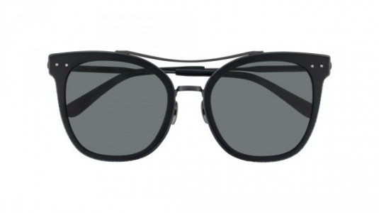 Bottega Veneta BV0064S Sunglasses, 001 - BLACK with RUTHENIUM temples and SMOKE lenses
