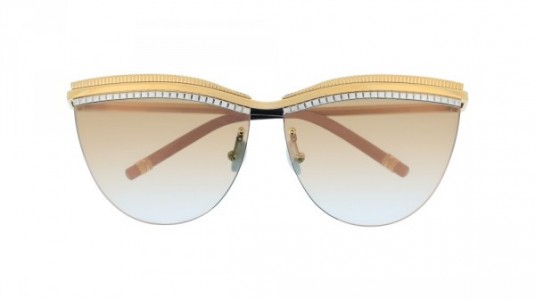 Boucheron BC0028S Sunglasses, 001 - GOLD with GOLD lenses