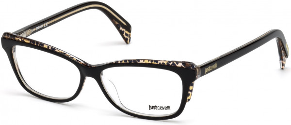 Just Cavalli JC0771 Eyeglasses, A05 - Black/other