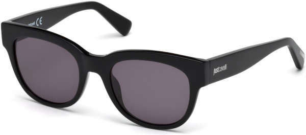 Just Cavalli JC759S Sunglasses, 01B - Shiny Black  / Gradient Smoke