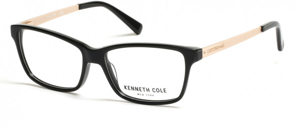 Kenneth Cole New York KC0258 Eyeglasses, 001 - Shiny Black