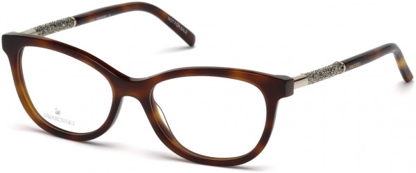 Swarovski SK5211 Eyeglasses, 053 - Blonde Havana