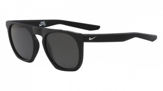 Nike NIKE FLATSPOT P EV1039 Sunglasses, (001) BLACK/MT BLACK/ W/GRY POL LENS