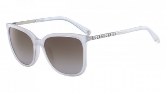 Nine West NW609S Sunglasses, (971) MATTE CRYSTAL CLEAR