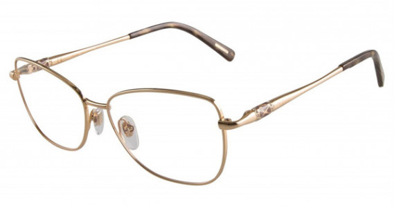 Chopard VCHB72S Eyeglasses, Gold Taupe 358