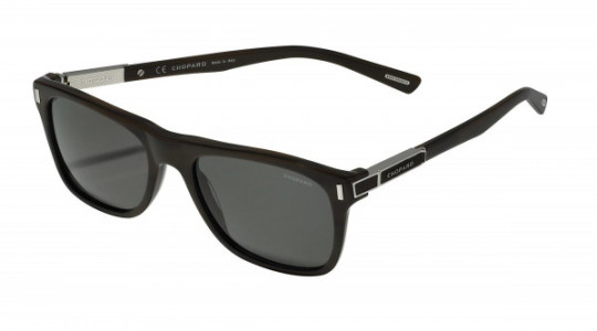 Chopard SCH219 Sunglasses, Shiny Dark Horn G62p