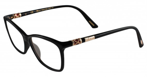 Chopard VCH200S Eyeglasses, Shiny Black 700Y