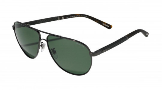 Chopard SCHB78 Sunglasses, Shiny Gunmetal 568V