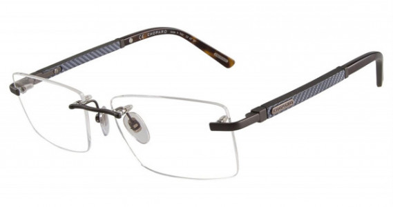 Chopard VCHB73 Eyeglasses, Gunmetal 627Y