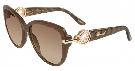 Chopard SCH205S Sunglasses, Brown Gold 0Vac