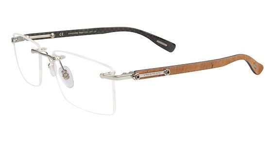 Chopard VCHB55 Eyeglasses, Shiny Palladium 0579