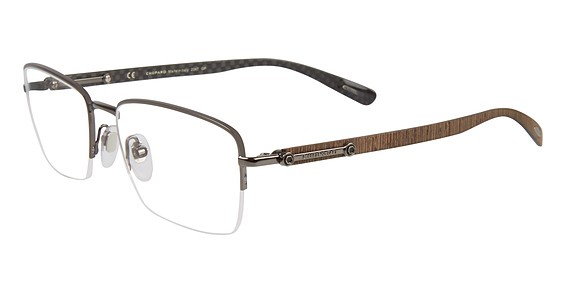 Chopard VCHB54 Eyeglasses, Gunmetal 0568