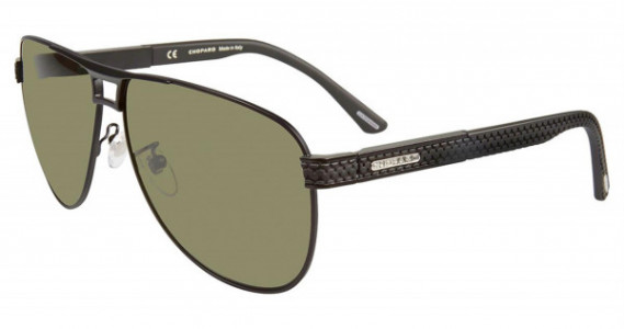 Chopard SCHB80 Sunglasses, Shiny Matt Black 531P