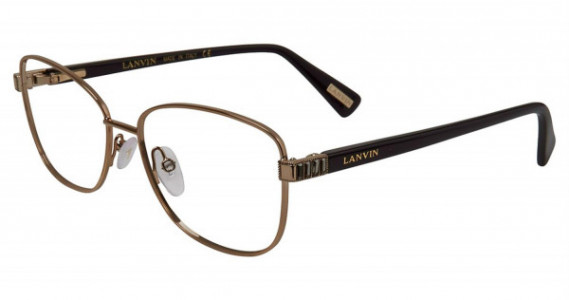 Lanvin VLN090S Eyeglasses, Gunmetal 08Ff