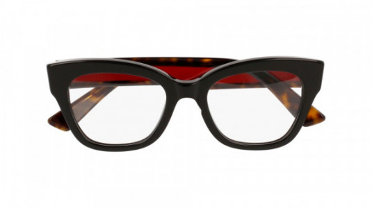 Gucci GG0060O Eyeglasses, 001 - BLACK with HAVANA temples