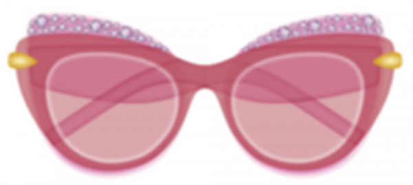 Pomellato PM0002S Sunglasses, 009 - PINK with NUDE temples and RED lenses