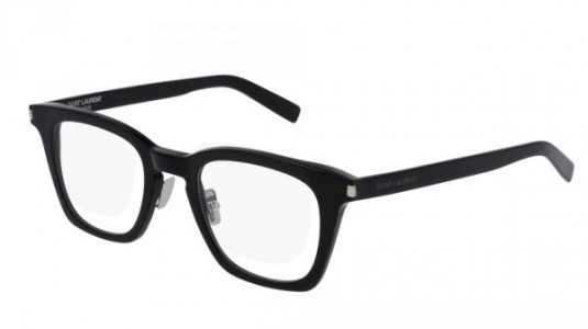 Saint Laurent SL 139 SLIM Eyeglasses, 001 - BLACK