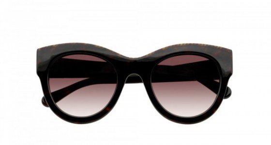Stella McCartney SC0018S Sunglasses, 004 - HAVANA with BROWN lenses