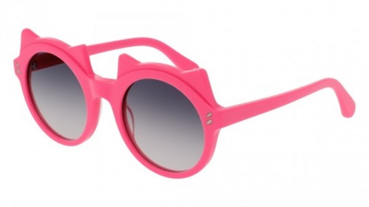 Stella McCartney SK0017S Sunglasses, 004 - FUCHSIA with SMOKE lenses