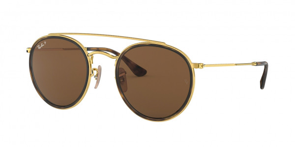 Ray-Ban RB3647N Sunglasses, 001/57 ARISTA B-15 BROWN (GOLD)