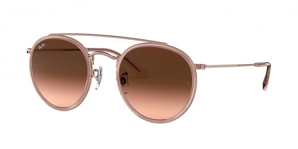 Ray-Ban RB3647N Sunglasses, 9069A5 COPPER PINK GRADIENT BROWN (COPPER)