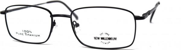 New Millennium Glen Eyeglasses, Black