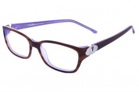 Club 54 Sake Eyeglasses, Brown Demi/Light Violet