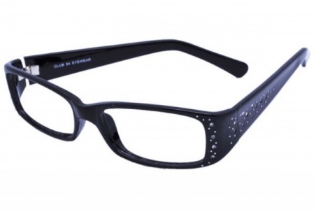 Club 54 Fog Eyeglasses, Black
