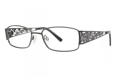 Club 54 Swizzle Eyeglasses, Black / Gunmetal