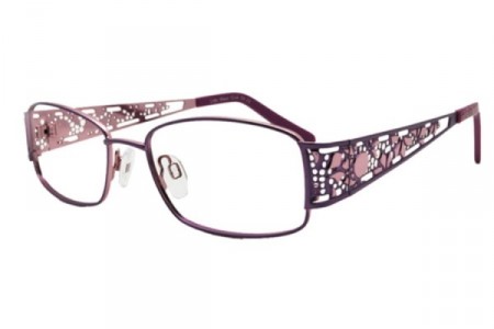 Club 54 Swizzle Eyeglasses, Violet / Pink