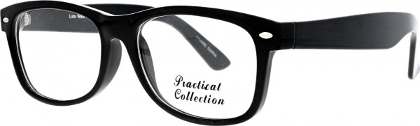 Practical Drew Eyeglasses, Black (no longer available)