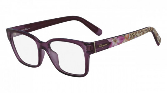 Ferragamo SF2778 Eyeglasses, (500) CRYSTAL VIOLET