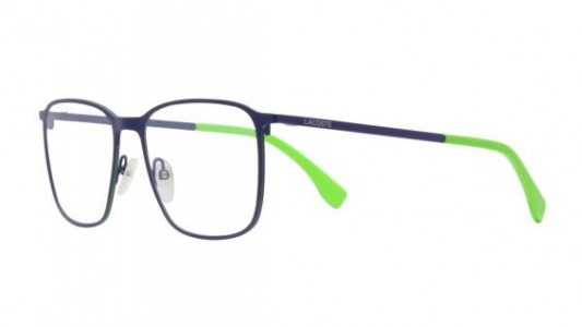 Lacoste L2233 Eyeglasses, (424) MATTE BLUE