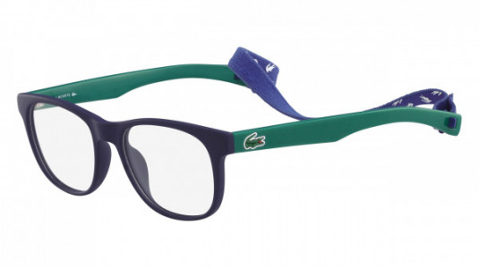 Lacoste L3621 Eyeglasses, (424) MATTE BLUE