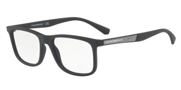 Emporio Armani EA3112 Eyeglasses, 5042 MATTE BLACK (BLACK)