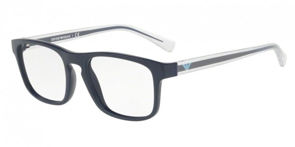 Emporio Armani EA3106F Eyeglasses, 5570 BLUE (BLUE)
