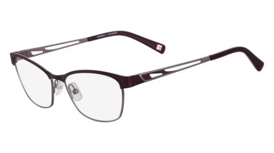 Marchon M-MORNINGSIDE Eyeglasses, (505) PLUM/LILAC