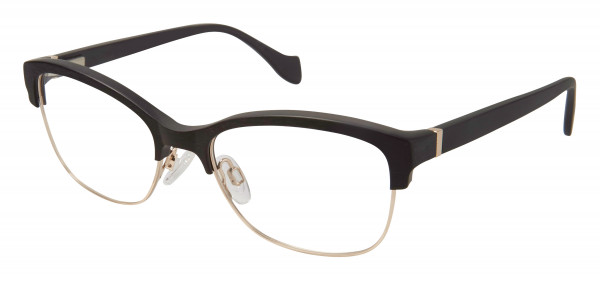 Brendel 902210 Eyeglasses, Black/Rose Gold - 10 (BLK)