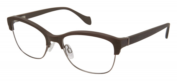 Brendel 902210 Eyeglasses, Brown/Gunmetal - 60 (BRN)