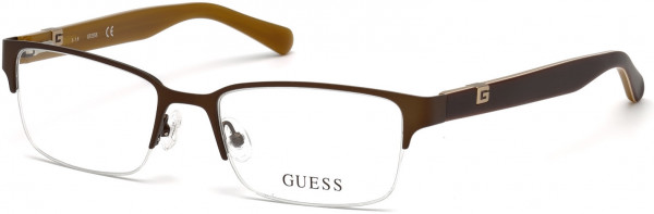 Guess GU1911 Eyeglasses, 049 - Matte Dark Brown