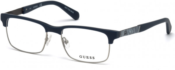 Guess GU1927 Eyeglasses, 091 - Matte Blue
