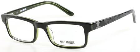 Harley-Davidson HD-0105T (HDT 105) Eyeglasses, C99 (BLKGRN)