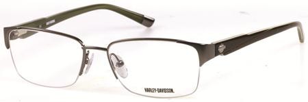 Harley-Davidson HD-0491 (HD 491) Eyeglasses, J14 (GUN) - Metal