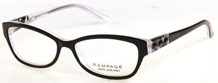 Rampage RA-0184 (R 184) Eyeglasses, B84 (BLK) - Black