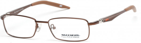Skechers SE1093 Eyeglasses, 049 - Matte Dark Brown